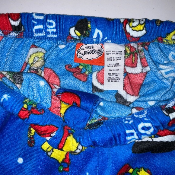 SpongeBob Squarepants Men’s Pajama Bottoms Size L - Picture 4 of 10